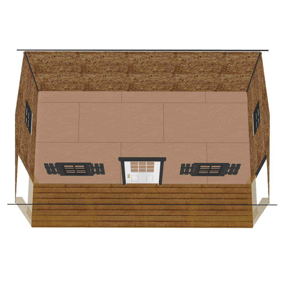 14 x 20 Utility Wide Porch