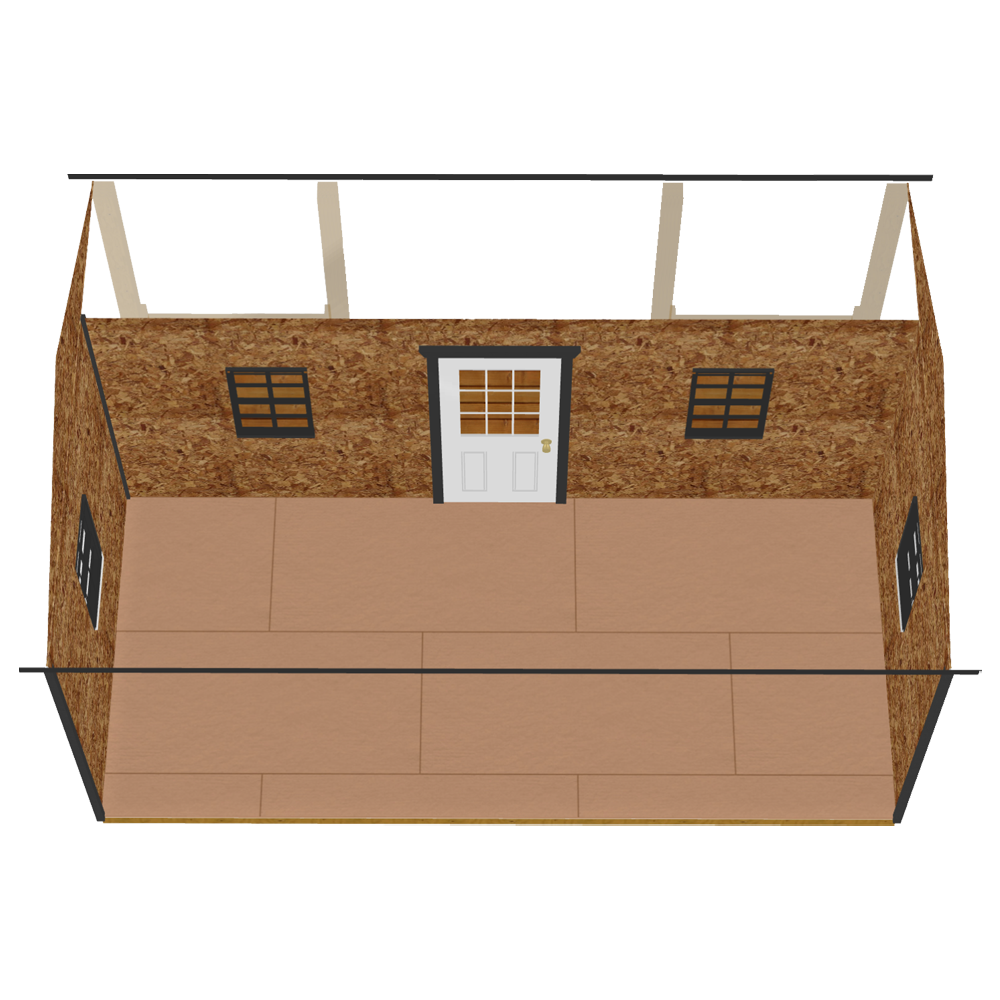 14 x 20 Utility Wide Porch