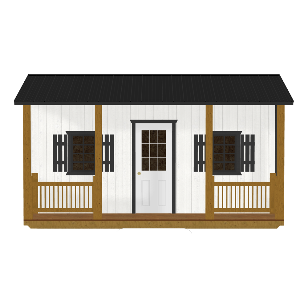 14 x 20 Utility Wide Porch
