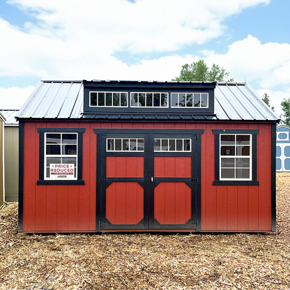 10 x 16 Utility Shed Dormer