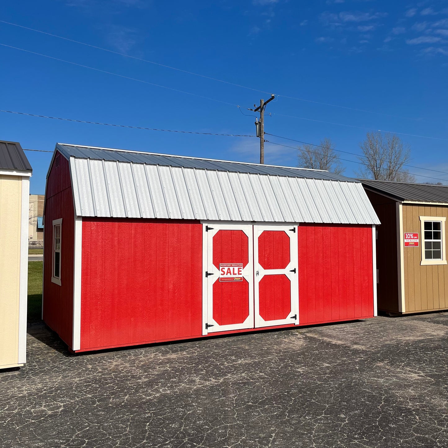 10 x 20 Lofted Barn