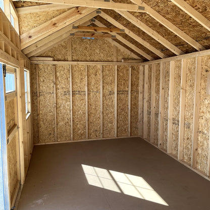 10 x 20 Utility Shed Dormer