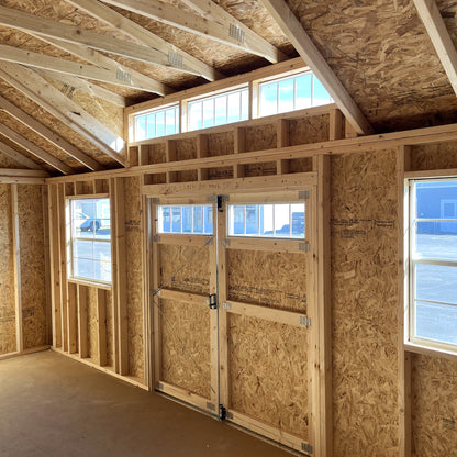 10 x 20 Utility Shed Dormer