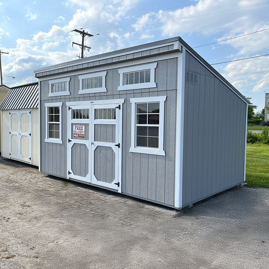 10 x 16 Single Slope Shed
