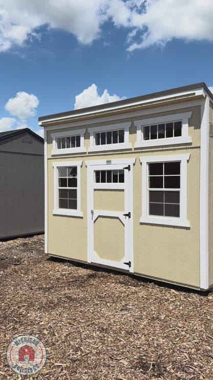 8 x 12 Single Slope Shed